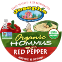 organic red pepper Hommus