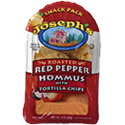 Red Pepper Hommus Snack Pack with Tortilla Chips